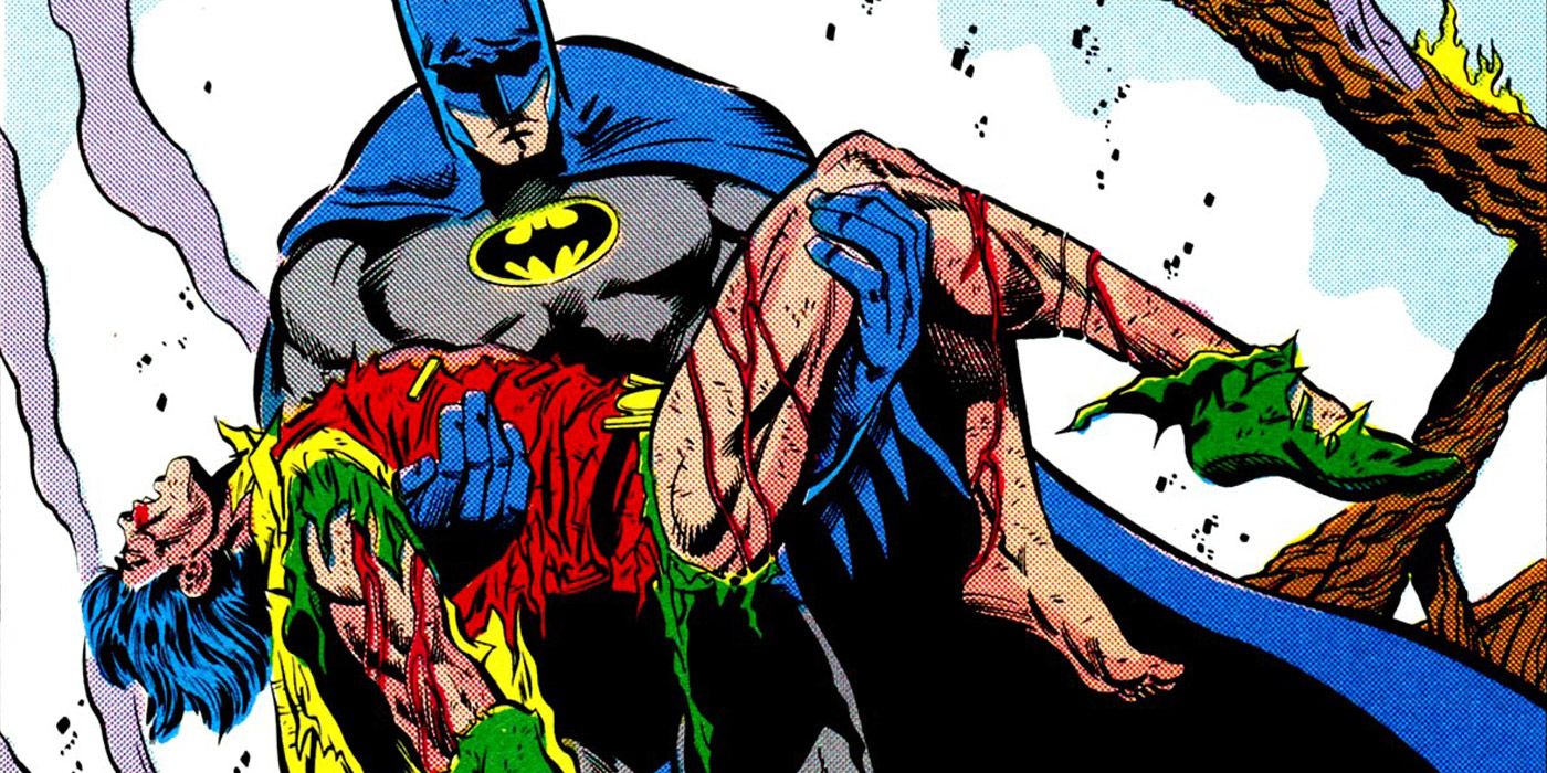 Death of Jason Todd Robin Batman