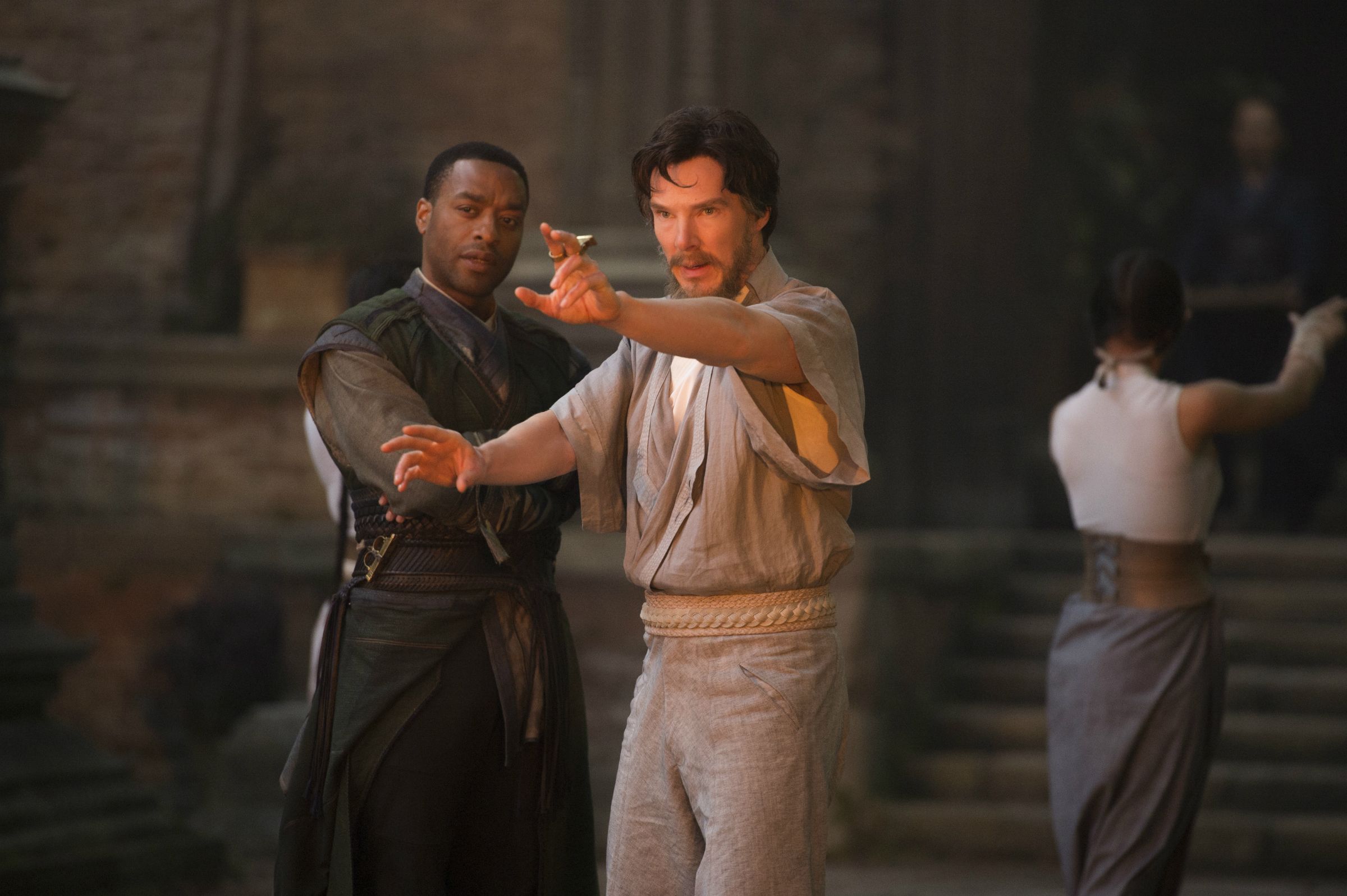 Doctor Strange - Baron Mordo (Chiwetel Ejiofor) and Stephen Strange (Benedict Cumberbatch)