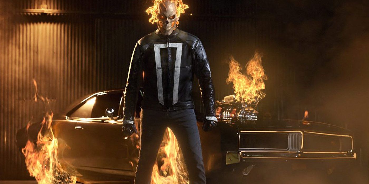 Ghost Rider Agents of SHIELD Hell Dodge Charger