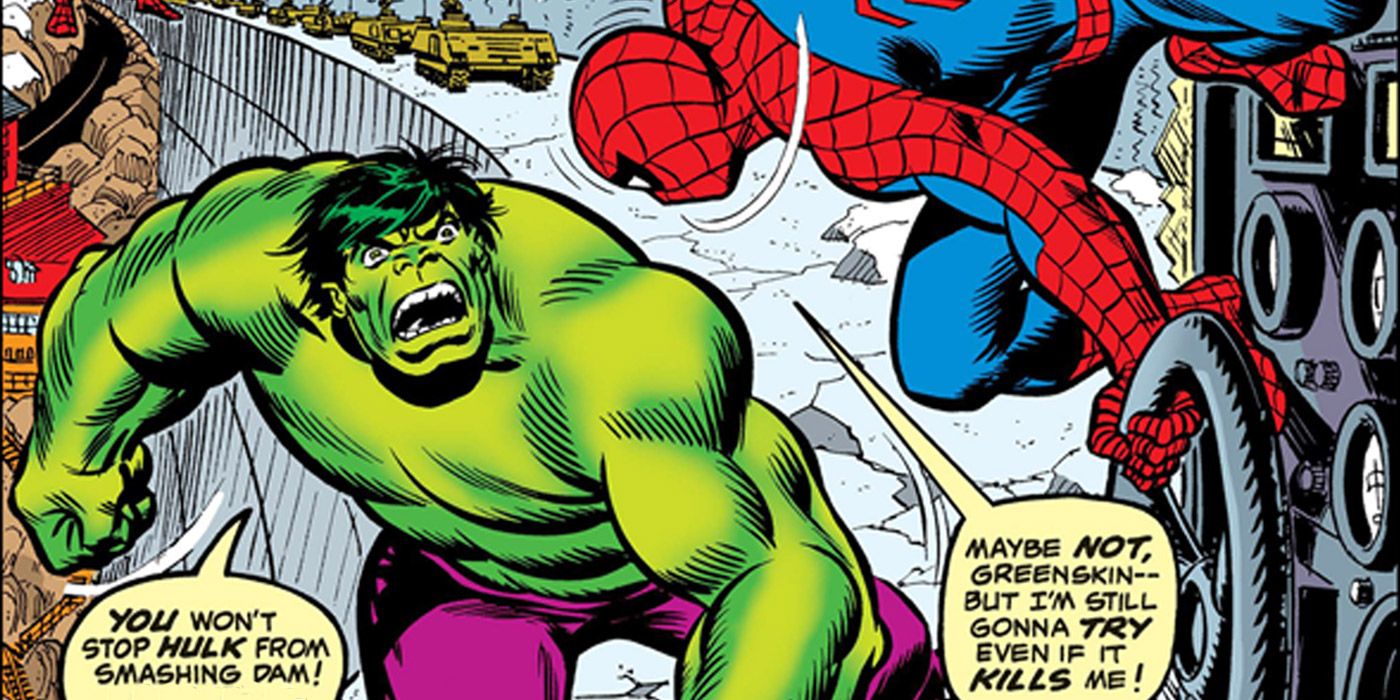 Hulk vs Amazing Spider-Man 119 Smash Dam