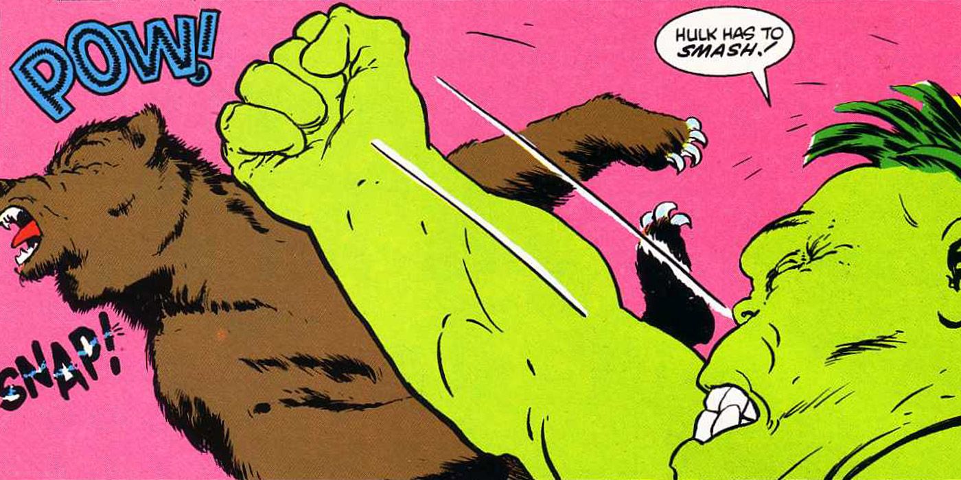 Hulk Smash Kill Bear Marvel Fanfare 17