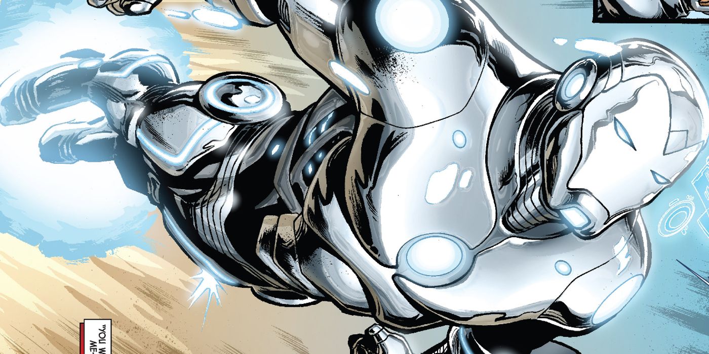 The Iron Man's Endo Sym Armor in Marvel comics