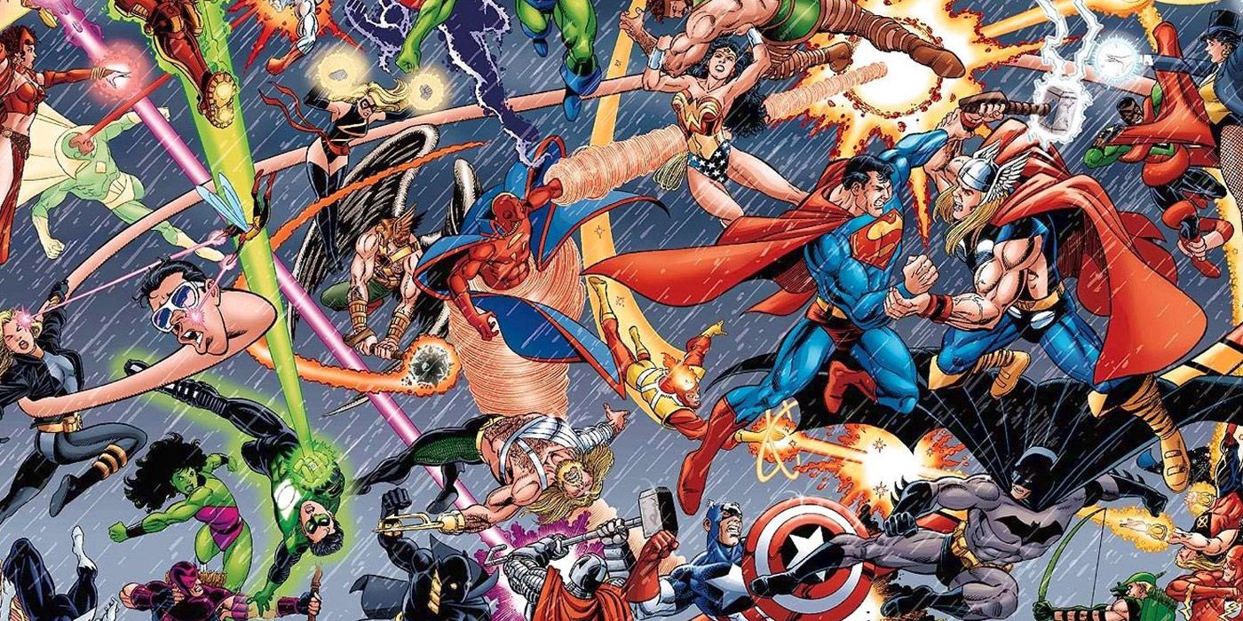 JLA Justice League Avengers Crossover Comic