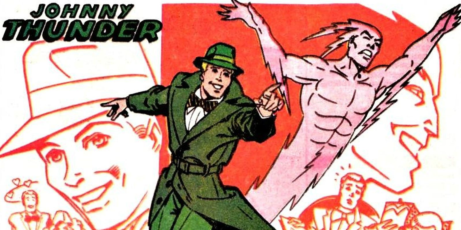 Johnny Thunder durante a Era de Ouro da DC Comics