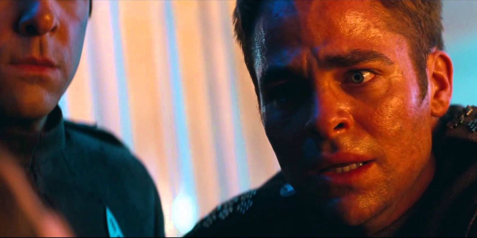 Kirk faces PIke's death in Star Trek Into Darkness