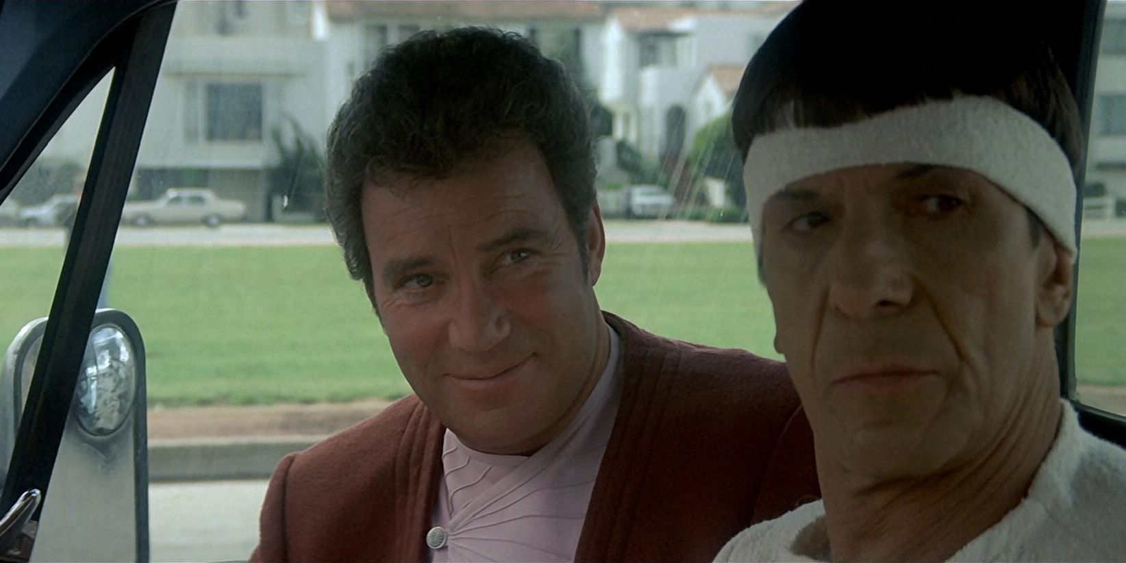 Kirk e Spock in Star Trek IV: Ritorno verso casa