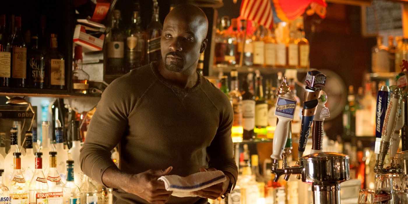 Mike Colter as Luke Cage in Jessica Jones