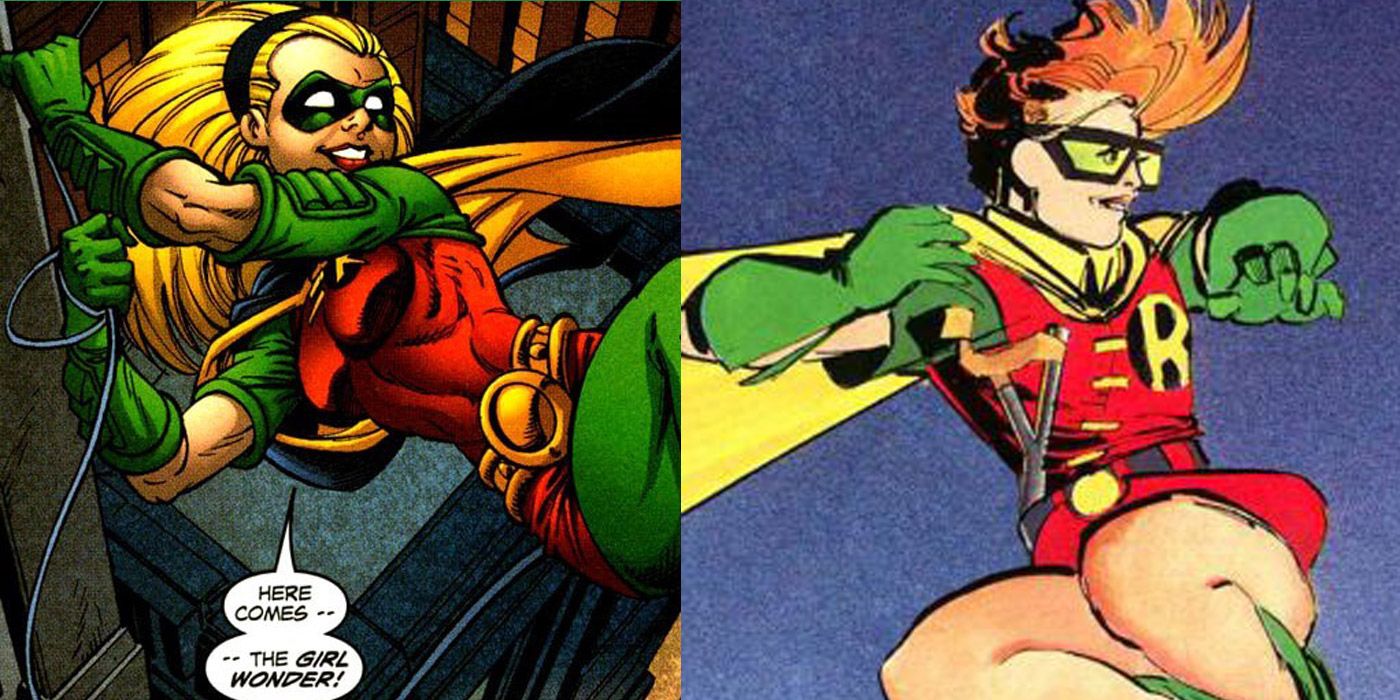 Female Robins - Stephanie Brown and Carrie Kelley