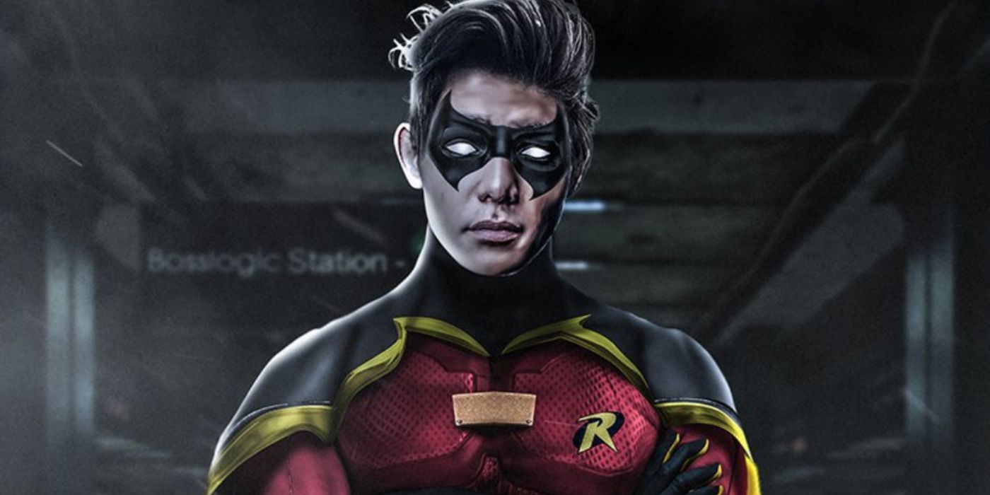 Ryan Potter as Robin concept art