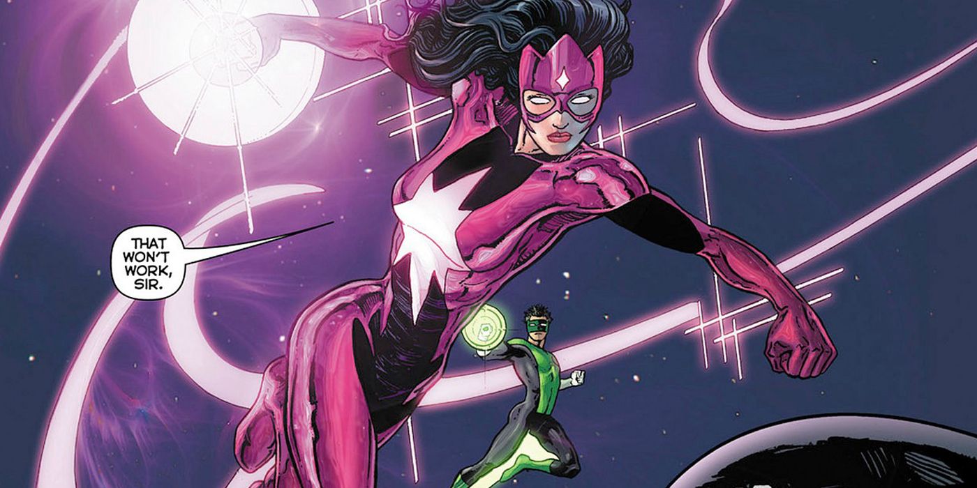 Carol Ferris Star Sapphire and Hal Jordon Green Lantern