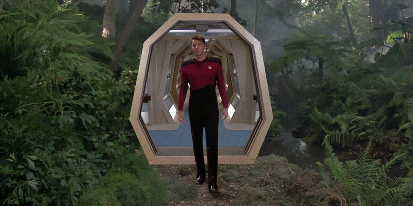 Riker on holodeck - Star Trek TNG