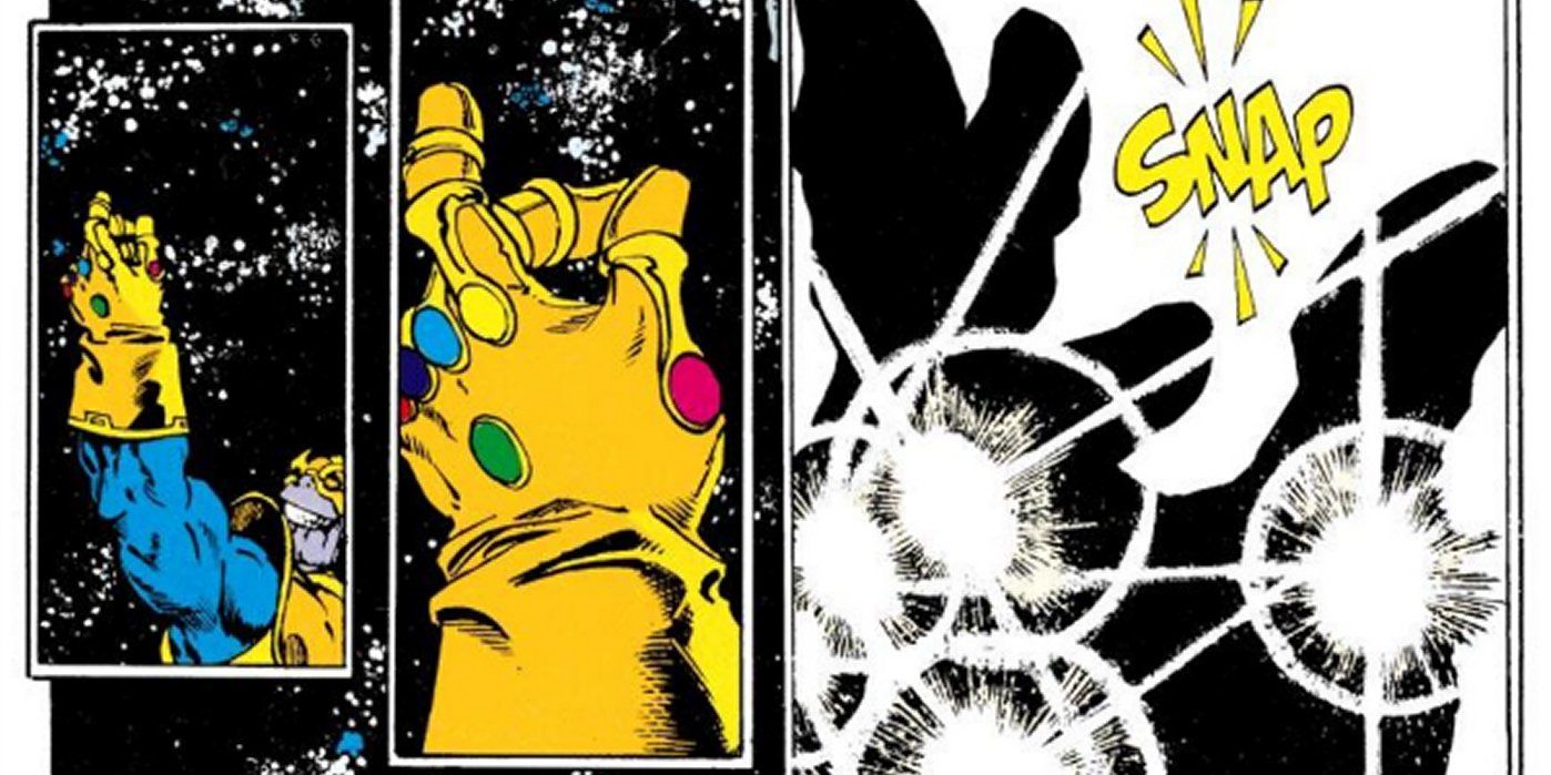 Thanos destroys half the universe Marvel Infinity War Avengers