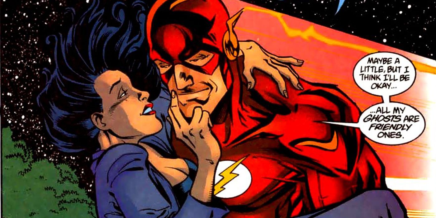The Flash Wally West and Linda Park