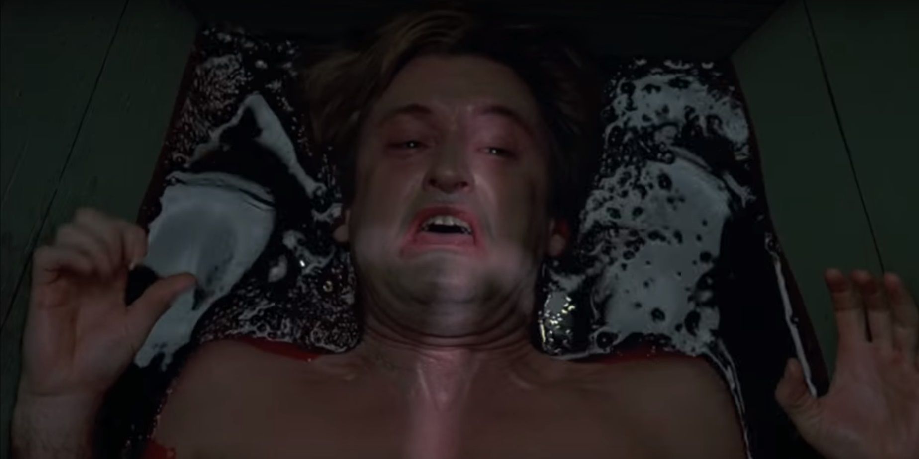 The Serpent and The Rainbow Bill Pullman Trapped in a Coffin Filled With Blood