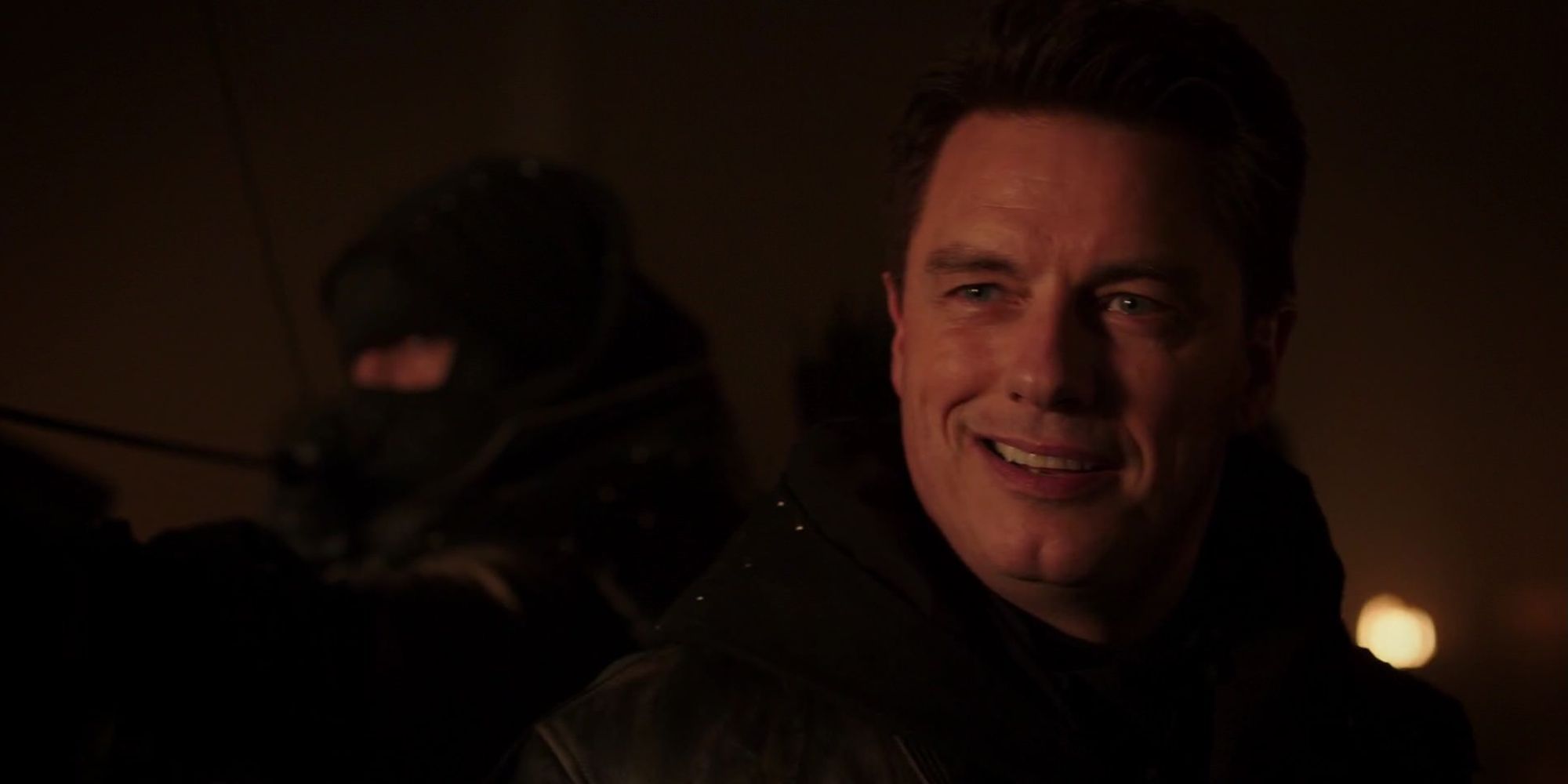 John Barrowman as Malcolm Merlyn in Arrow