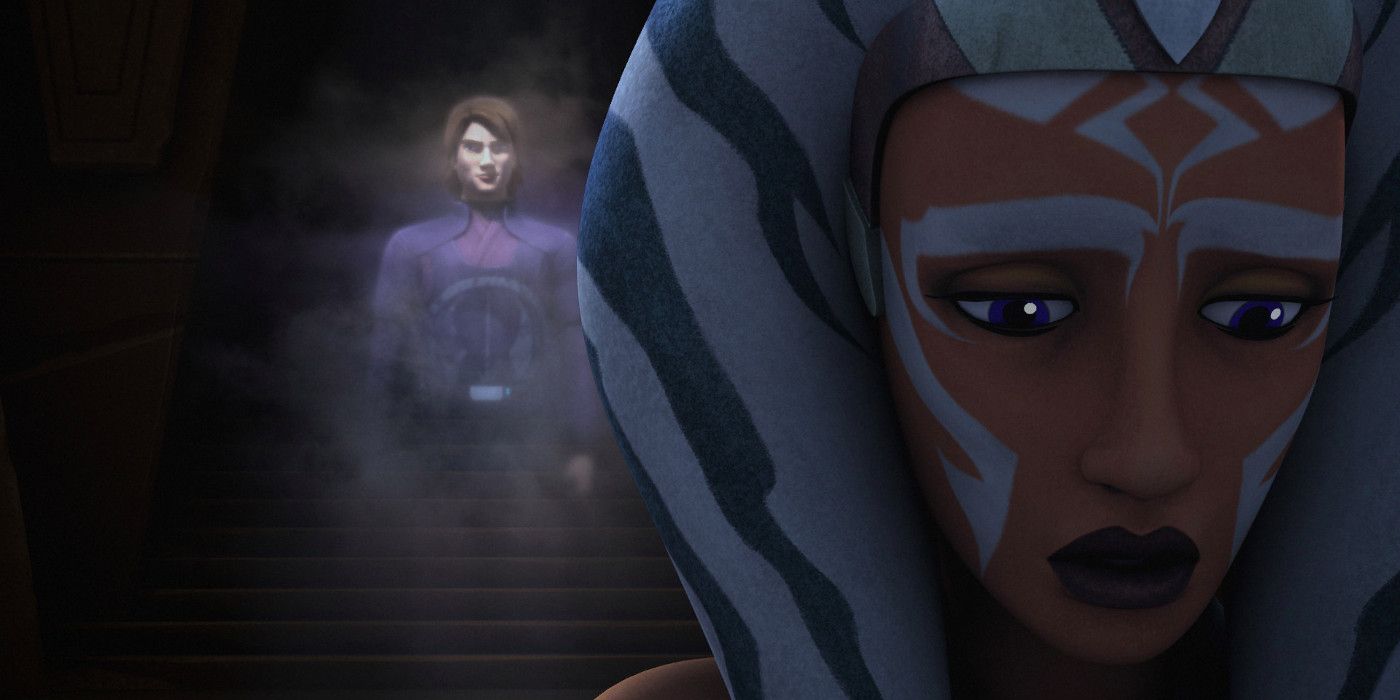 Star Wars Rebels: Ahsoka Tano With Hologram of Anakin Skywalker