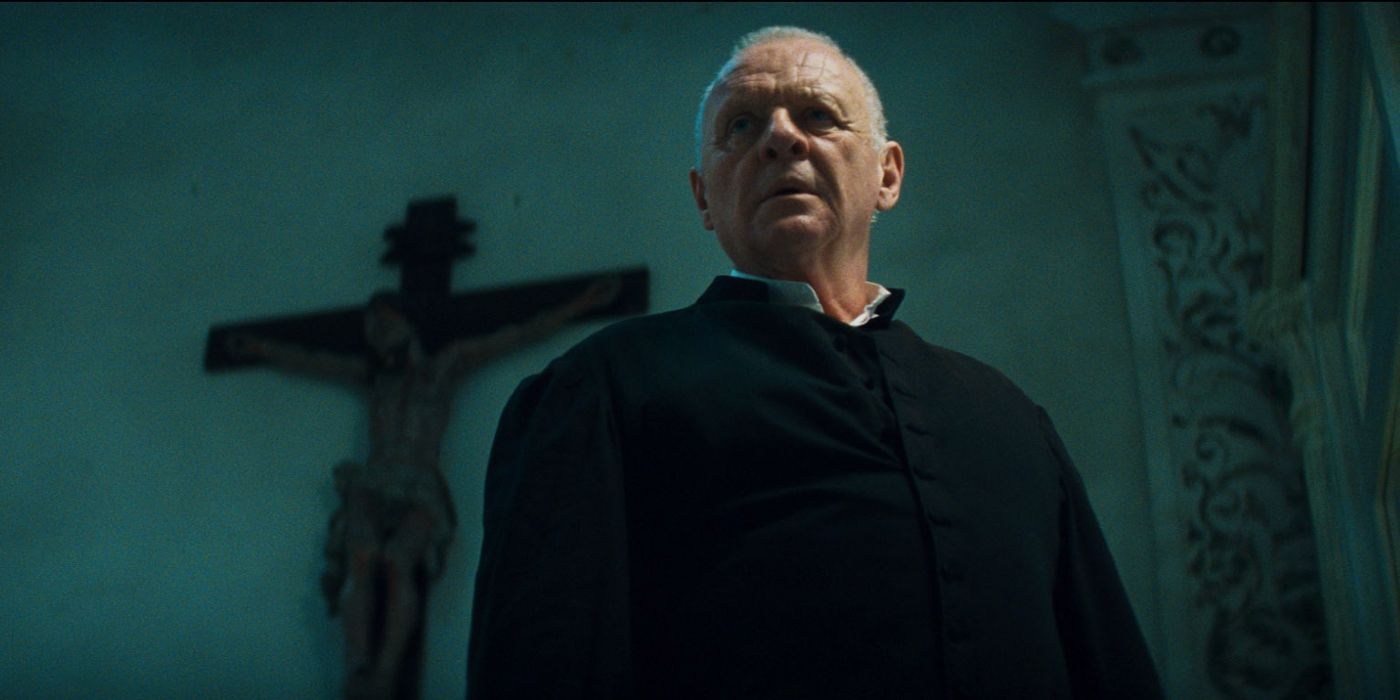 Anthony Hopkins in the 2011 horror movie The Rite.