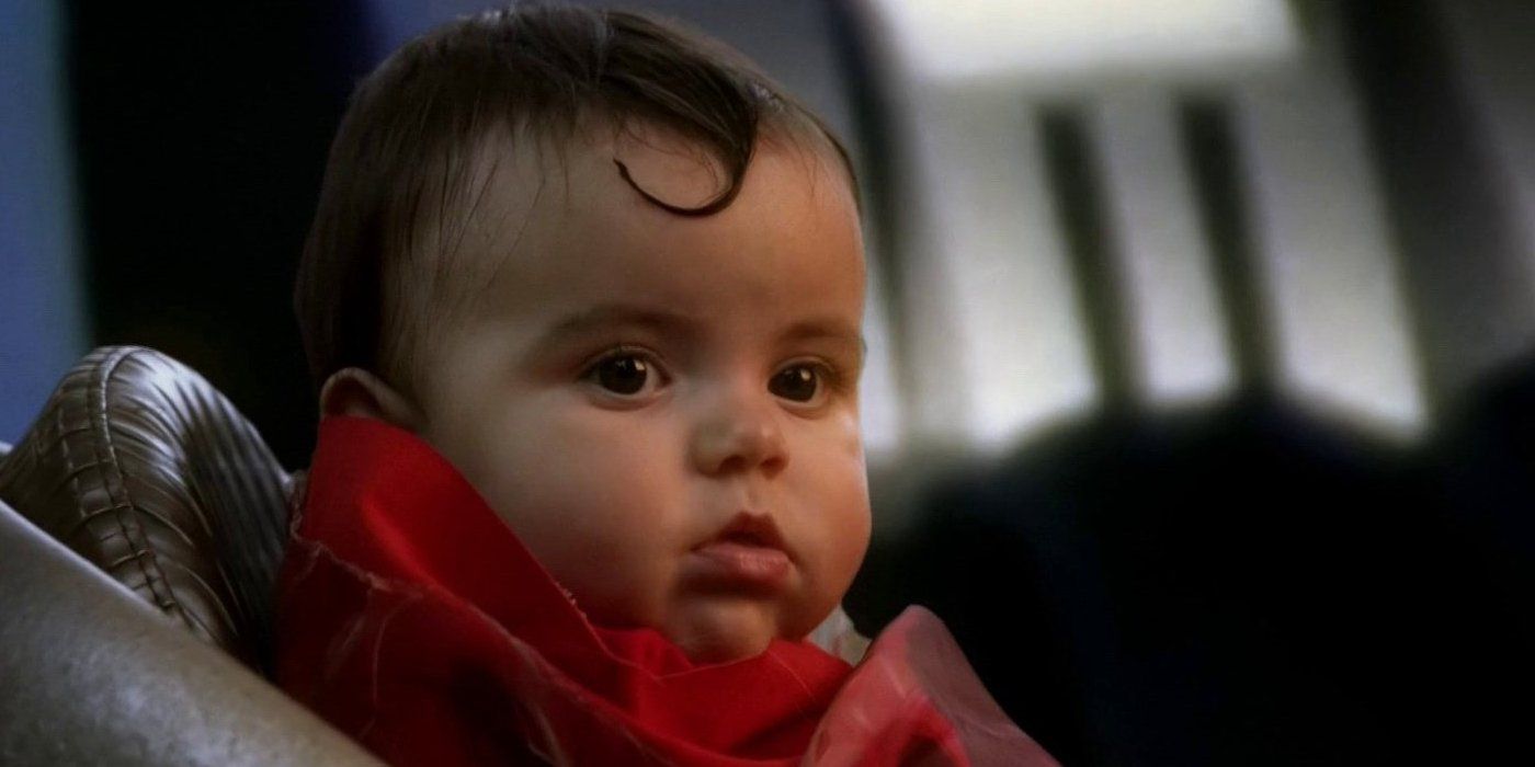 Baby Superman in Supergirl