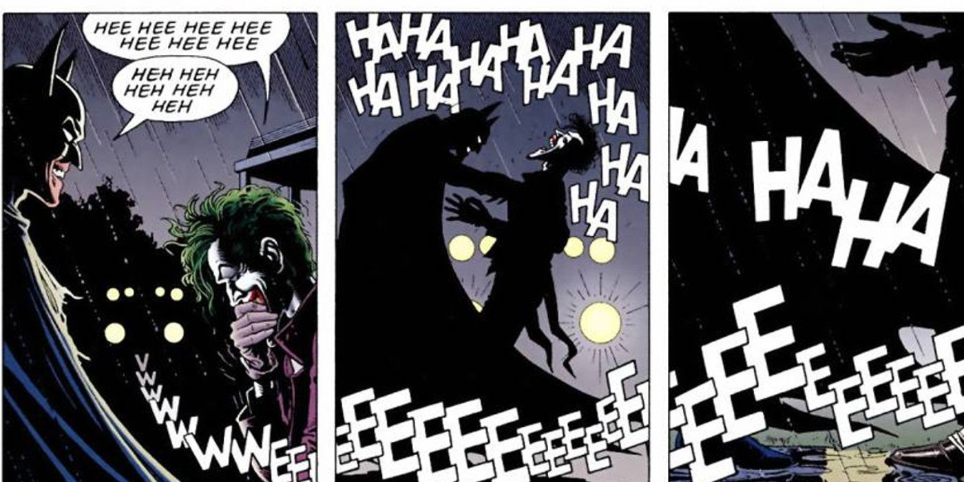 Batman and the Joker Share a Twisted Laugh