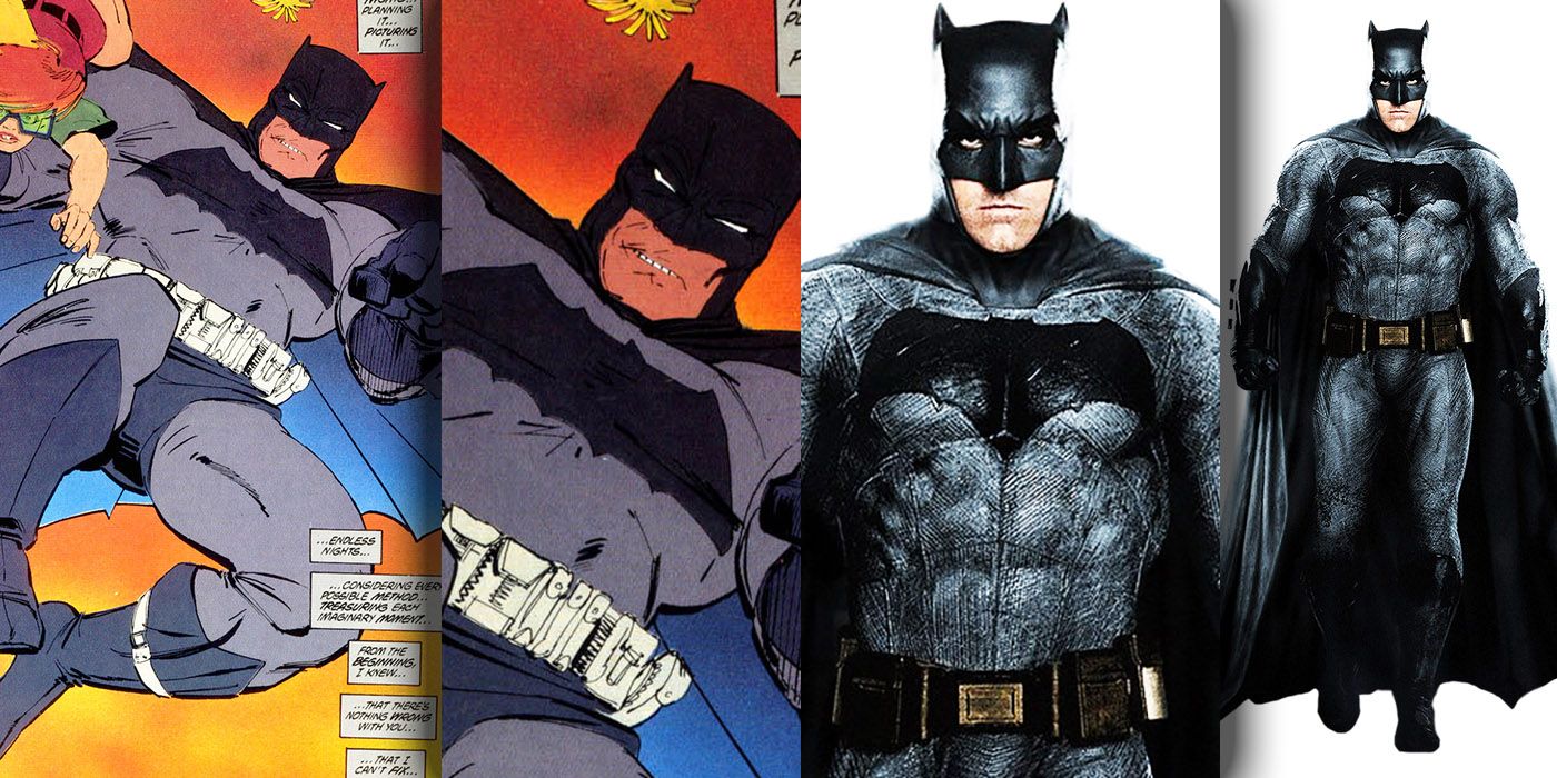 Batman costume - Comic vs Movie