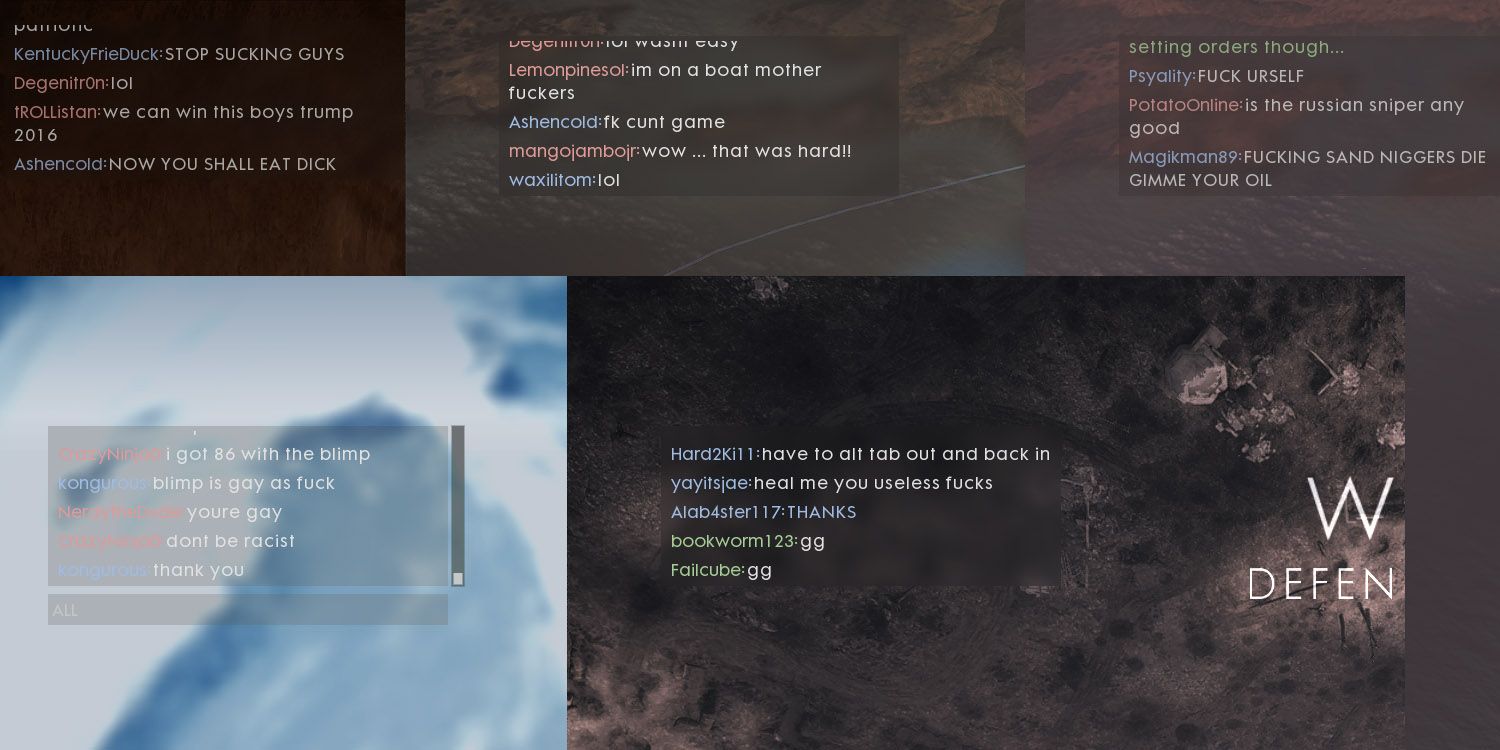 Battlefield 1 Chat Foul Language