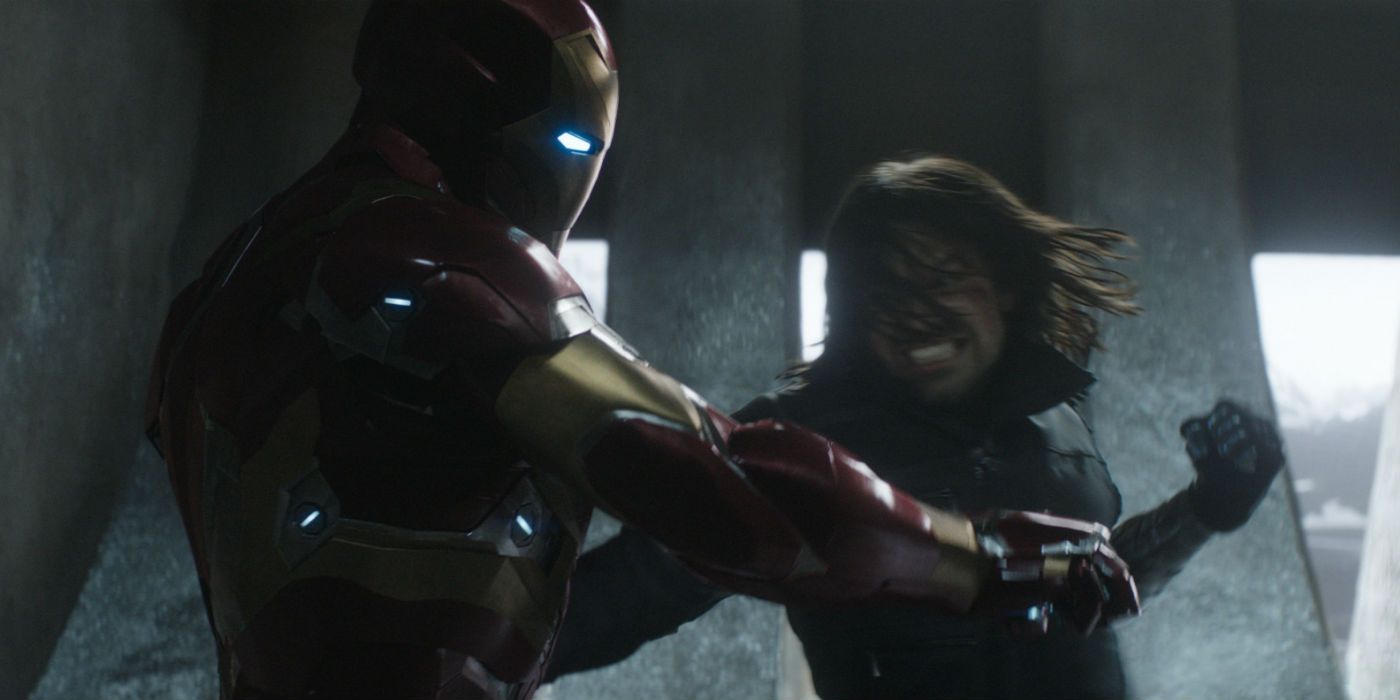Iron Man vs Winter Soldier in Civil War