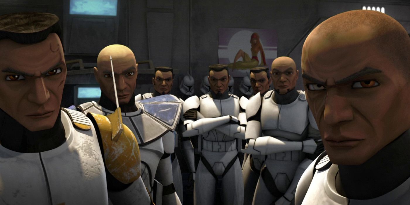 Clone Troopers in The Clone Wars.