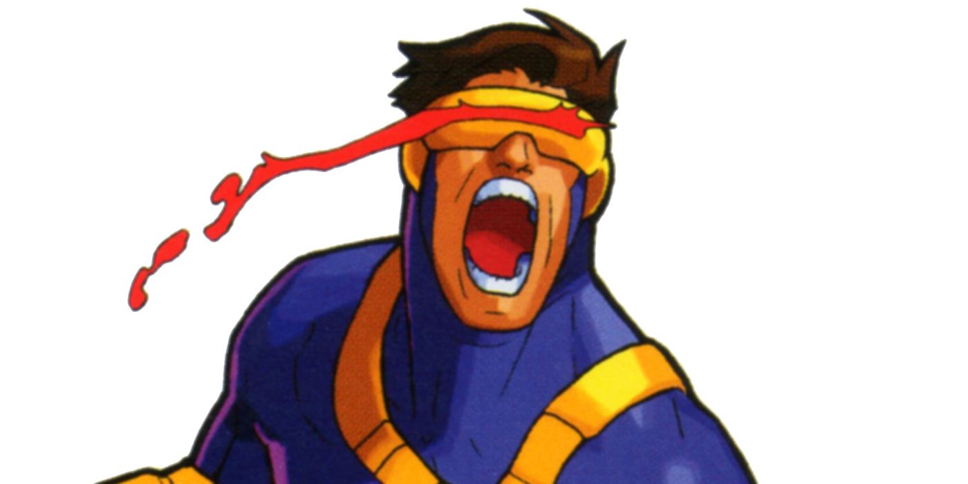 Cyclops in X-Men VS Street Fighter