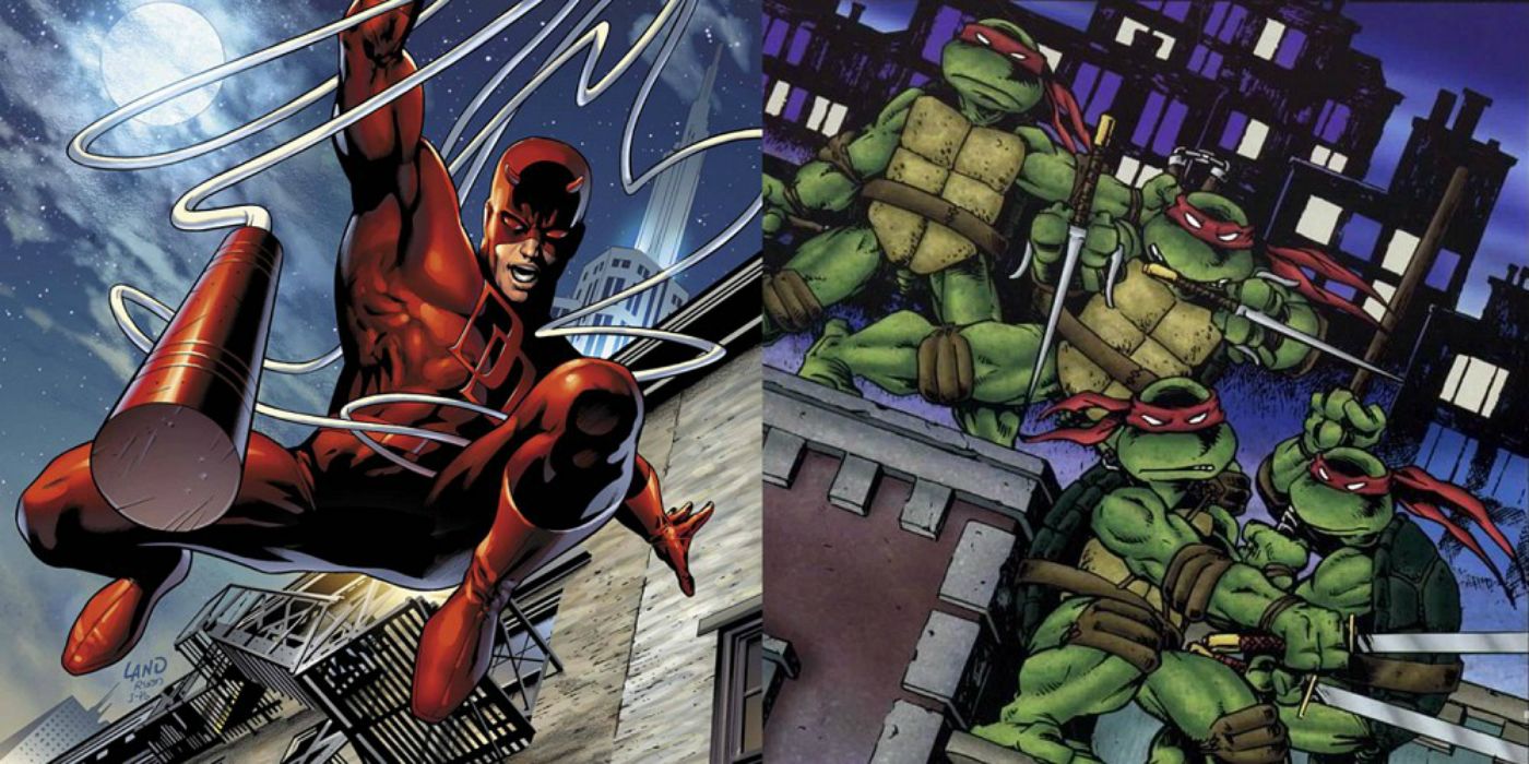 Daredevil Inspired Teenage Mutant Ninja Turtles