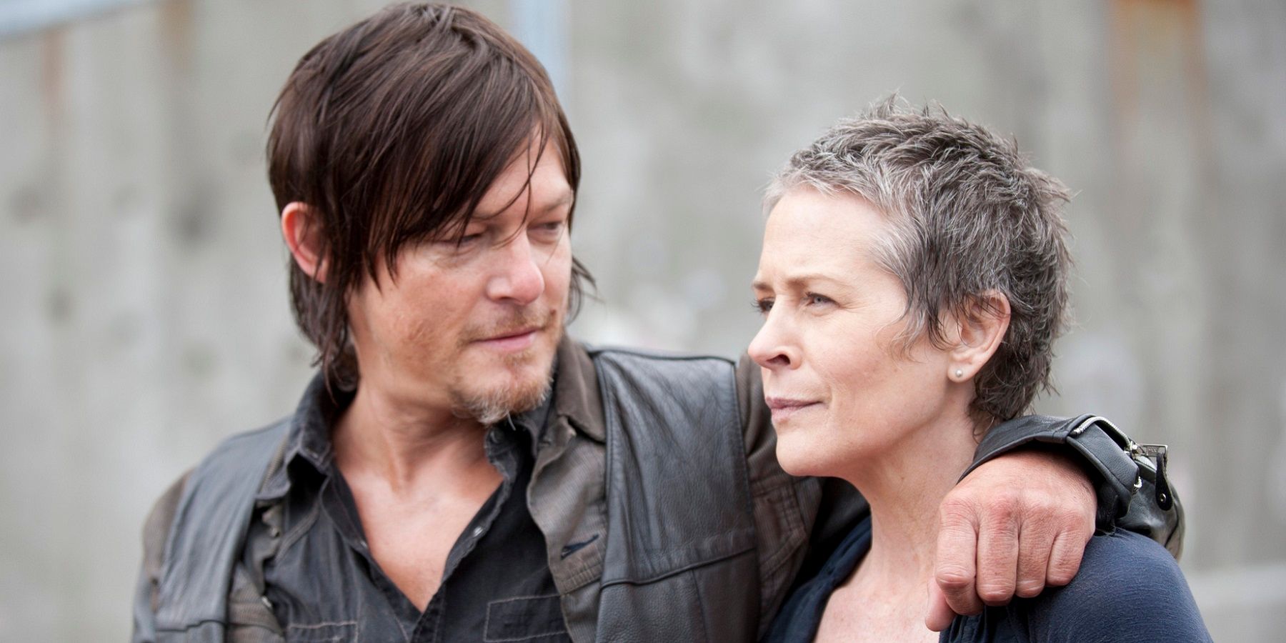 Daryl Dixon and Carol from The Walking Dead