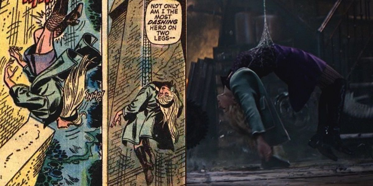 Death of Gwen Stacy Spider-Man comic comparison
