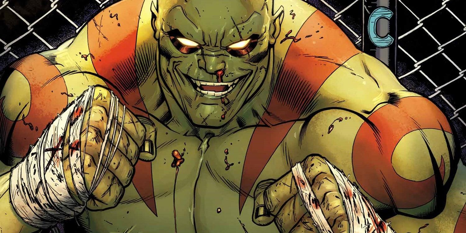 Drax se prepara para lutar na Marvel Comics.