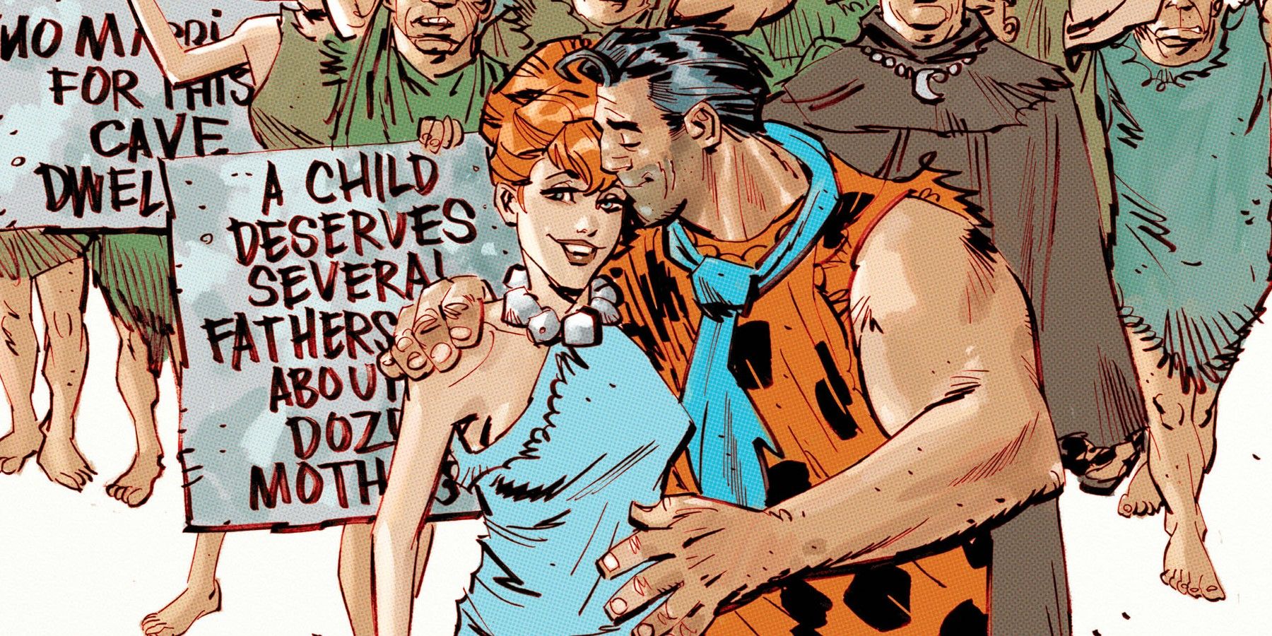 Flintstones Comic Gay Marriage