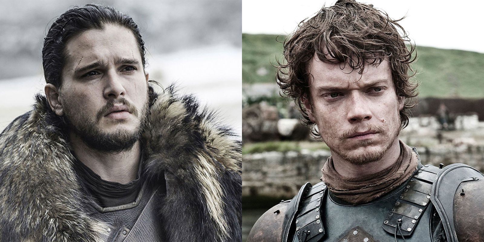 Game Of Thrones -Jon Snow and Theon Greyjoy