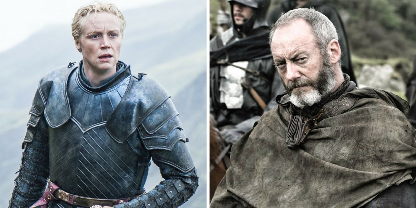 Game of Thrones - Brienne of Tarth and Davos Seaworth