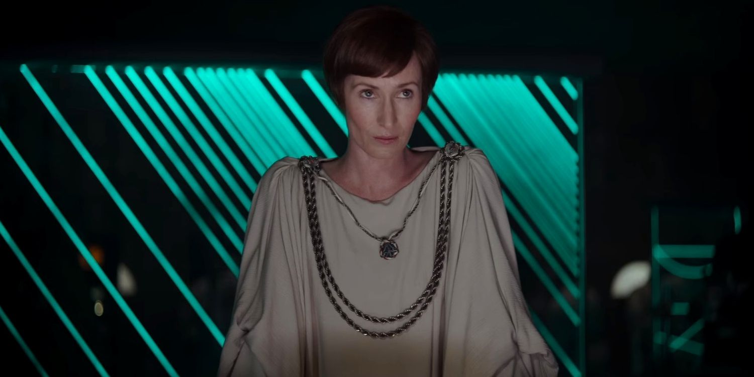 Genevieve O'Reilly as Mon Mothma in Rogue One A Star Wars Story