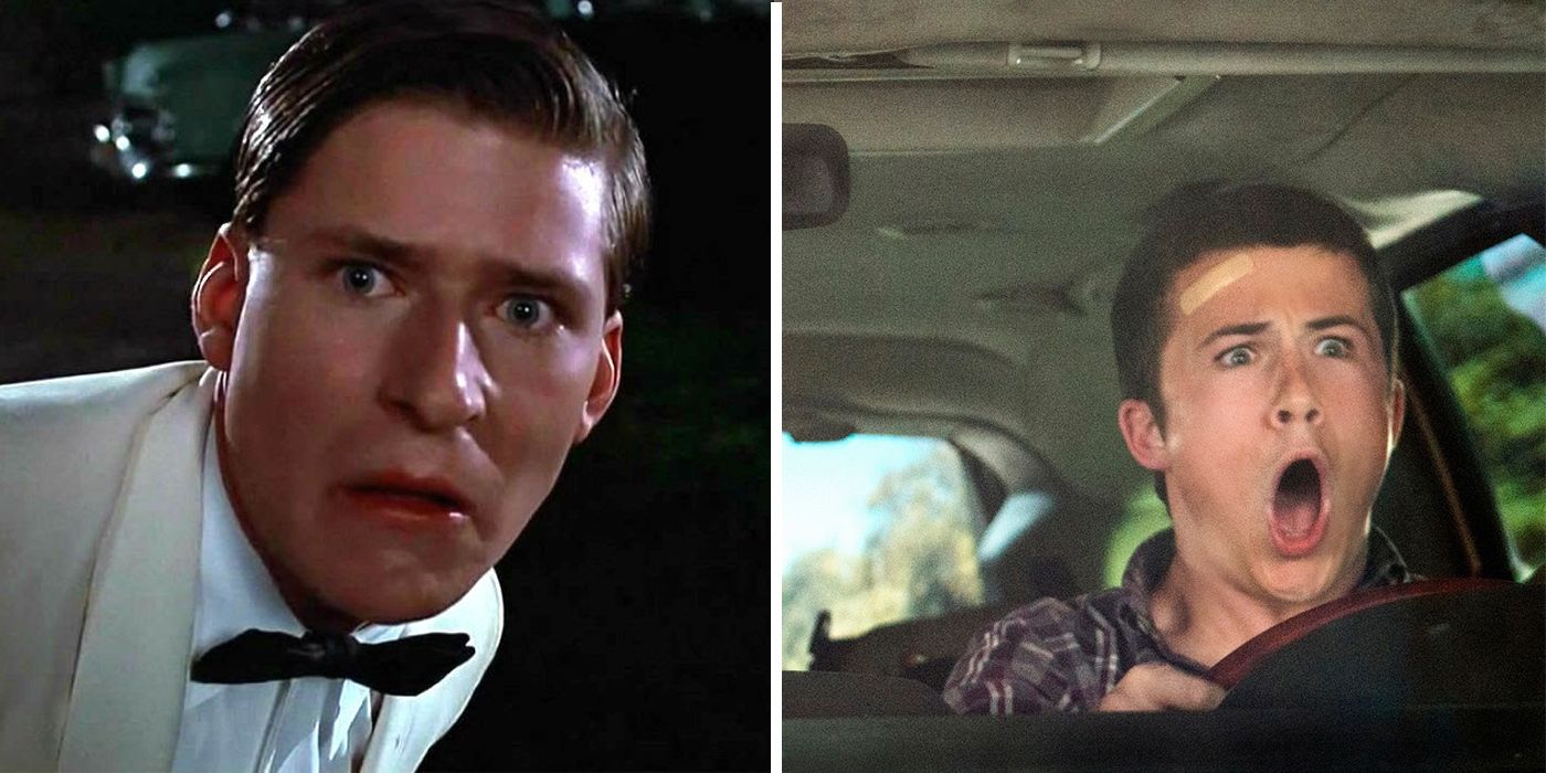 Dylan Minette as Young George McFly in BTTF
