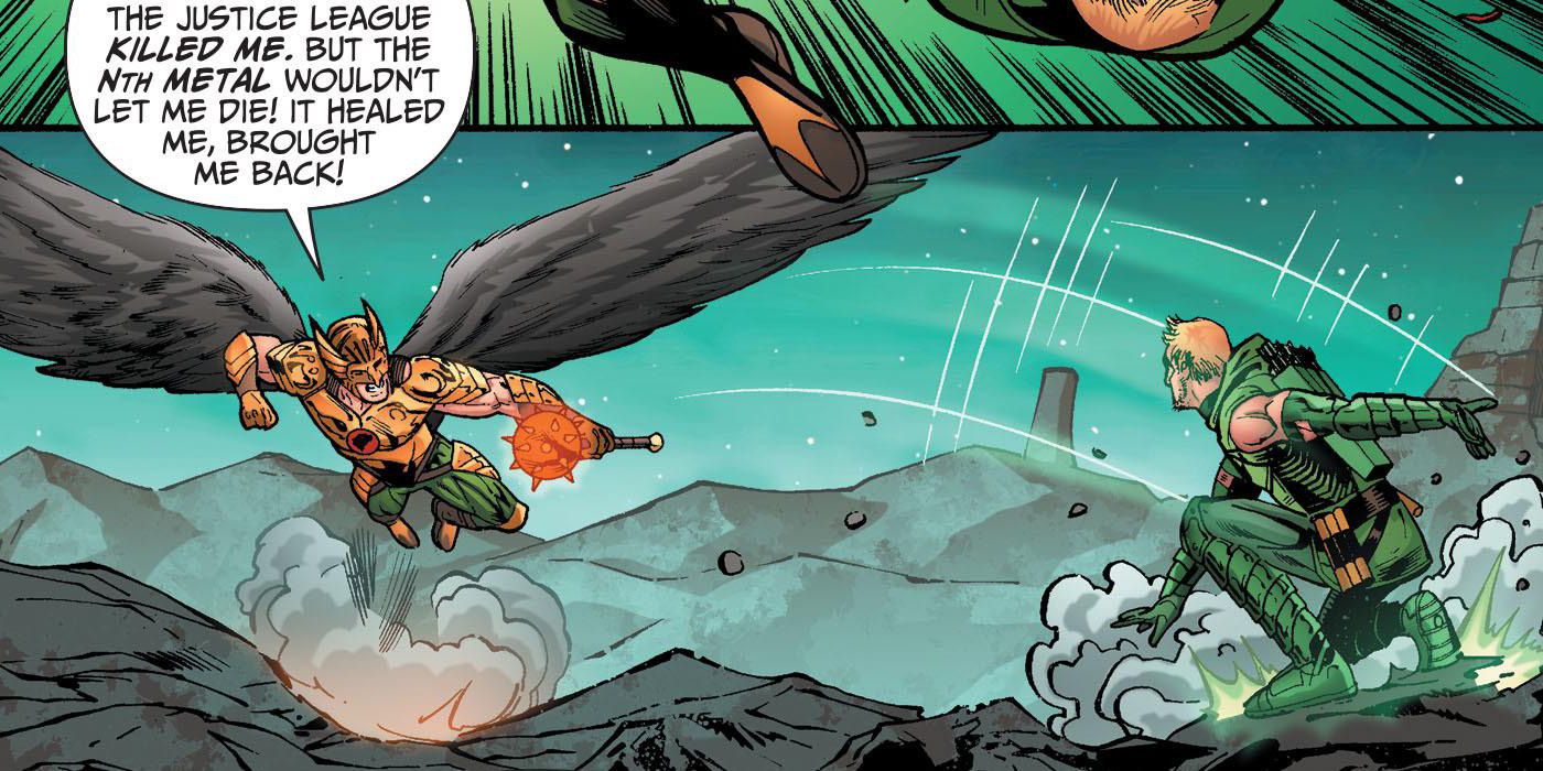 Green Arrow Hawkman