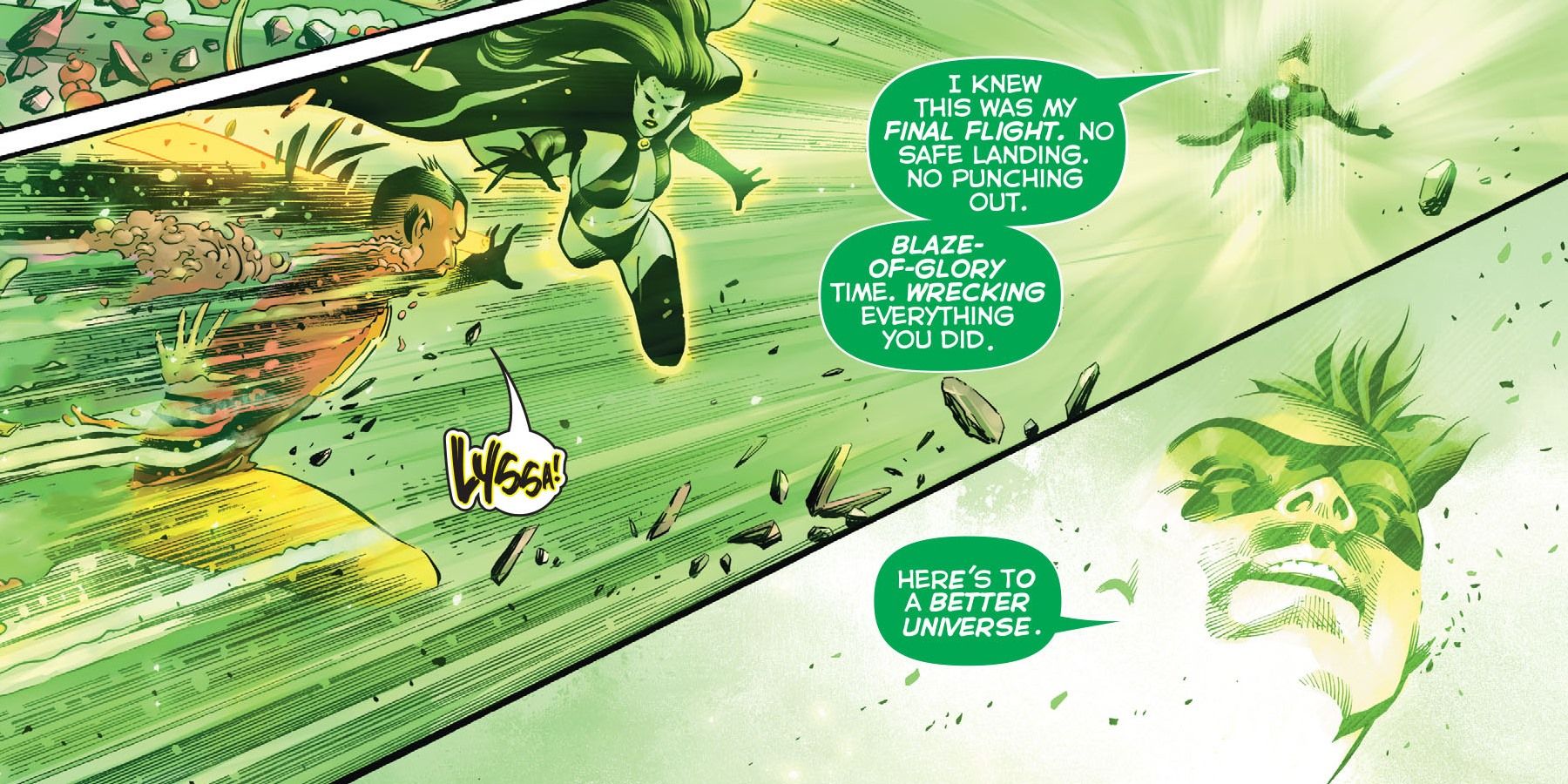 Green Lantern Hal Jordan Dead Kills Sinestro