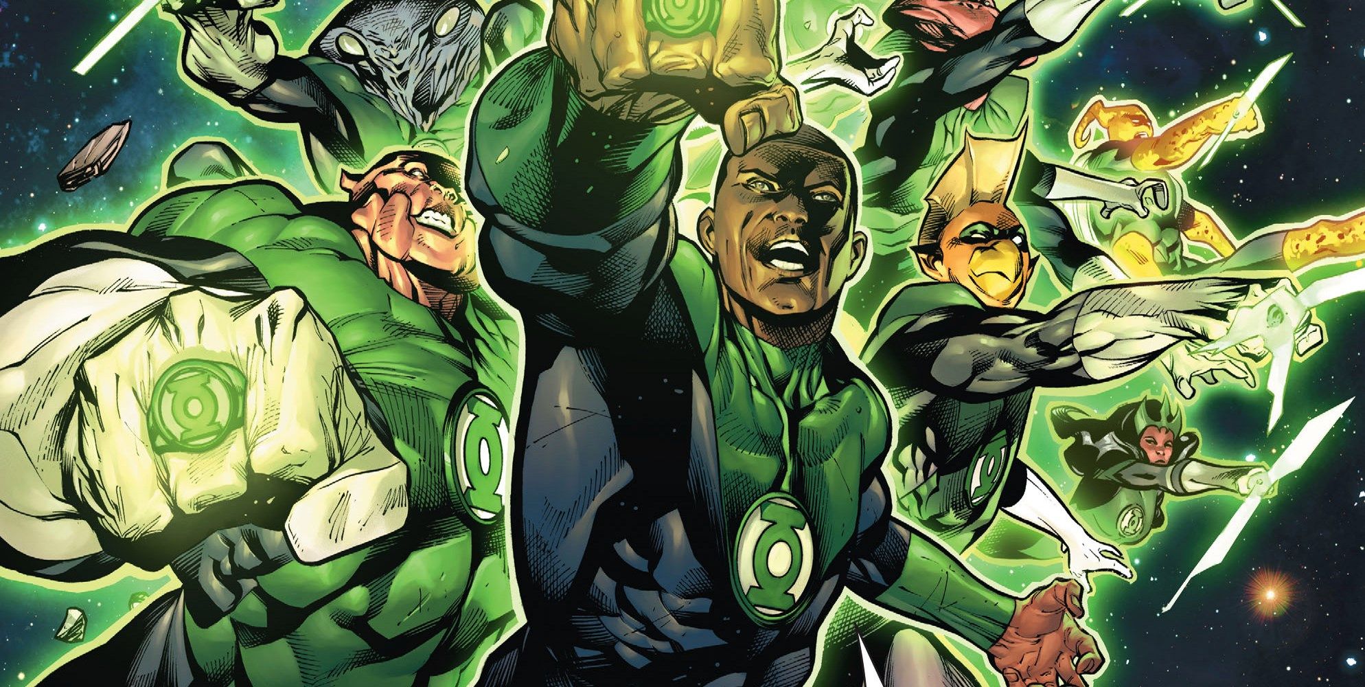Green Lantern Rebirth Corps Death