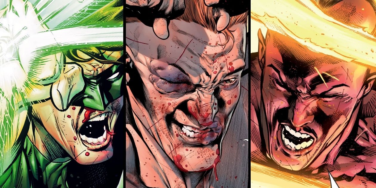 Green Lantern Rebirth Hal Death Sinestro