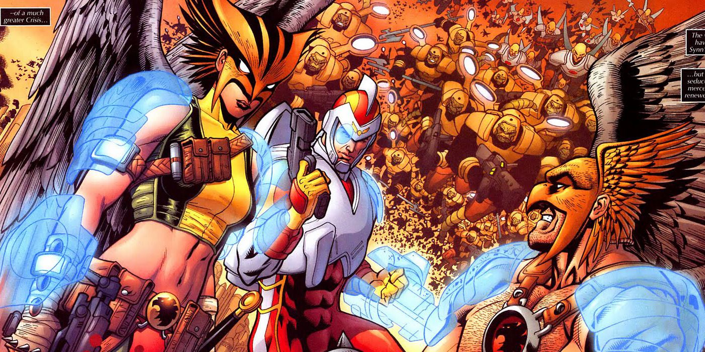 Hawkgirl Hawkman Thanagar