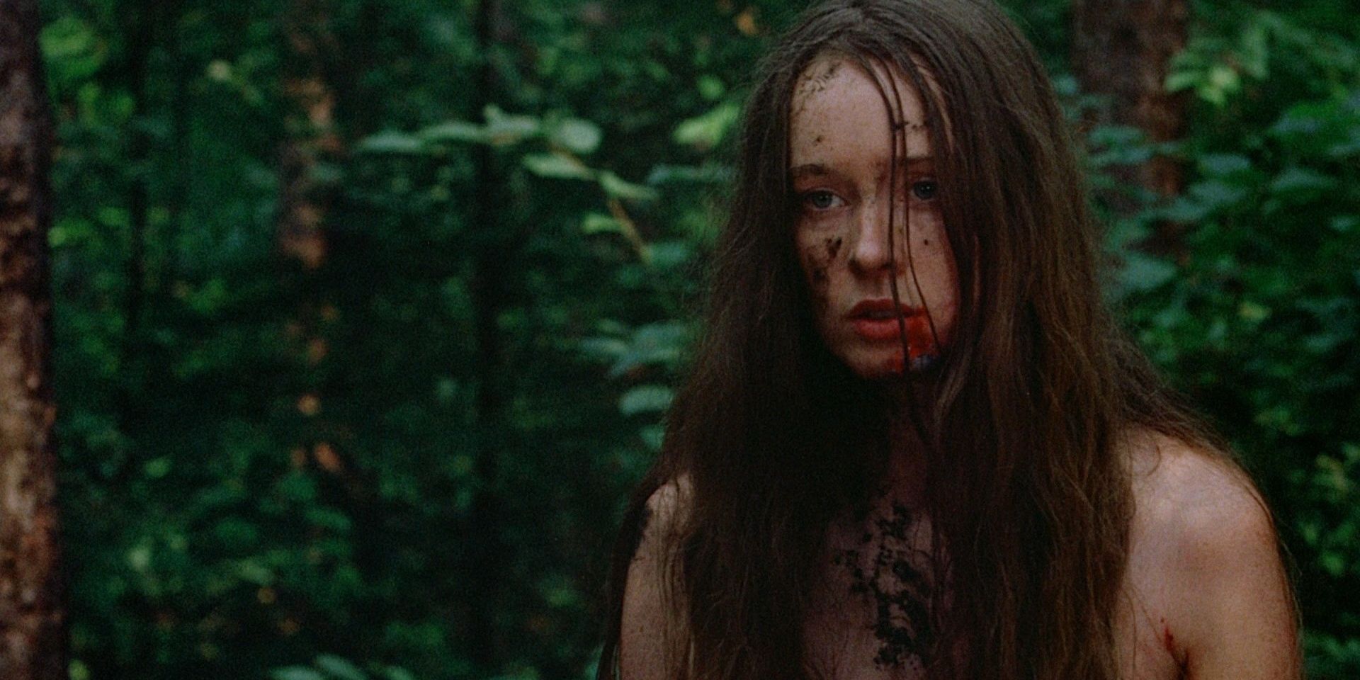 Jennifer Hills on the woods in I Spit On Your Grave