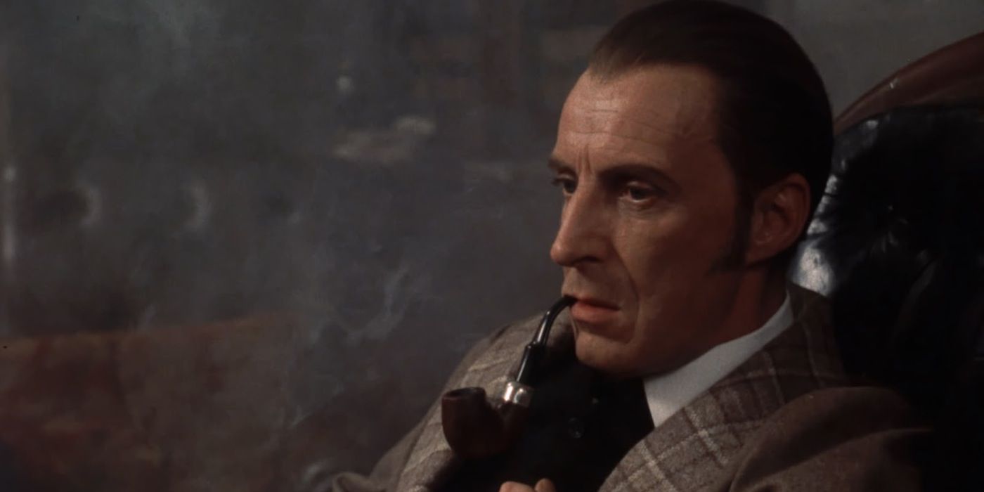 Ian Richardson as Sherlock Holmes in The Sign of Four.