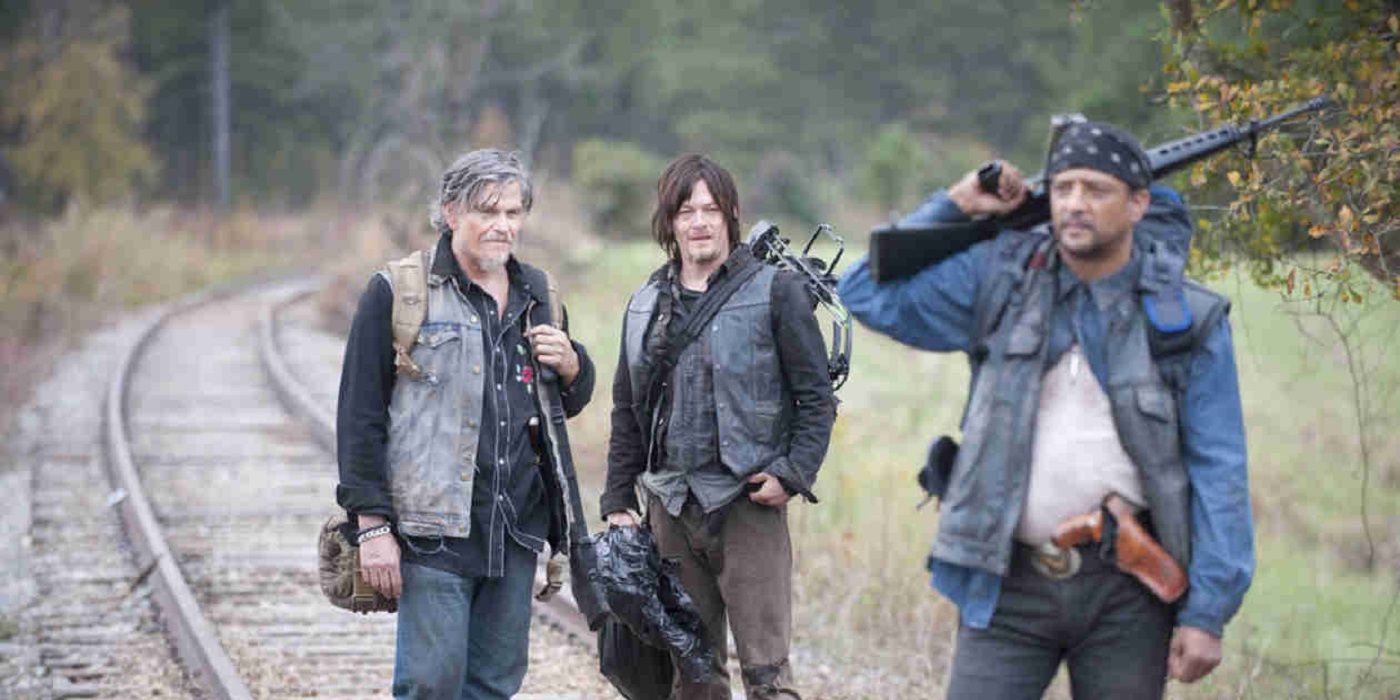 Joe and Daryl in The Walking Dead