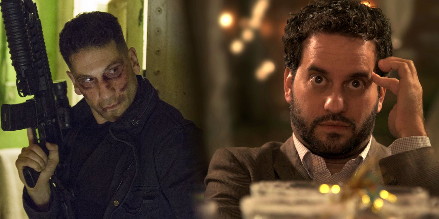 Jon Bernthal and Michael Nathanson in The Punisher