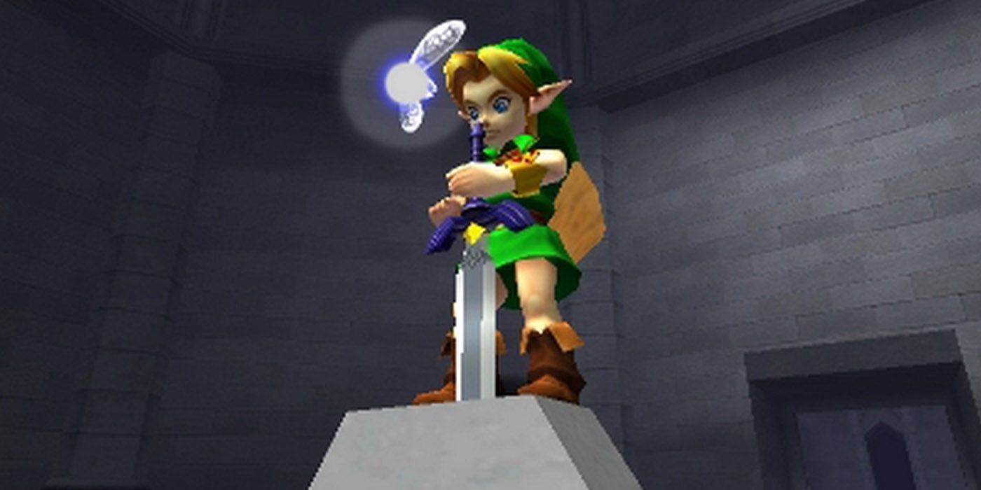 Link and Navi in Zelda