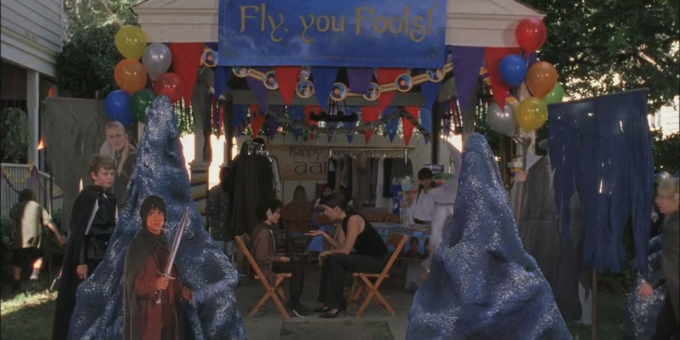 Lord of the Rings Party on Gilmore Girls