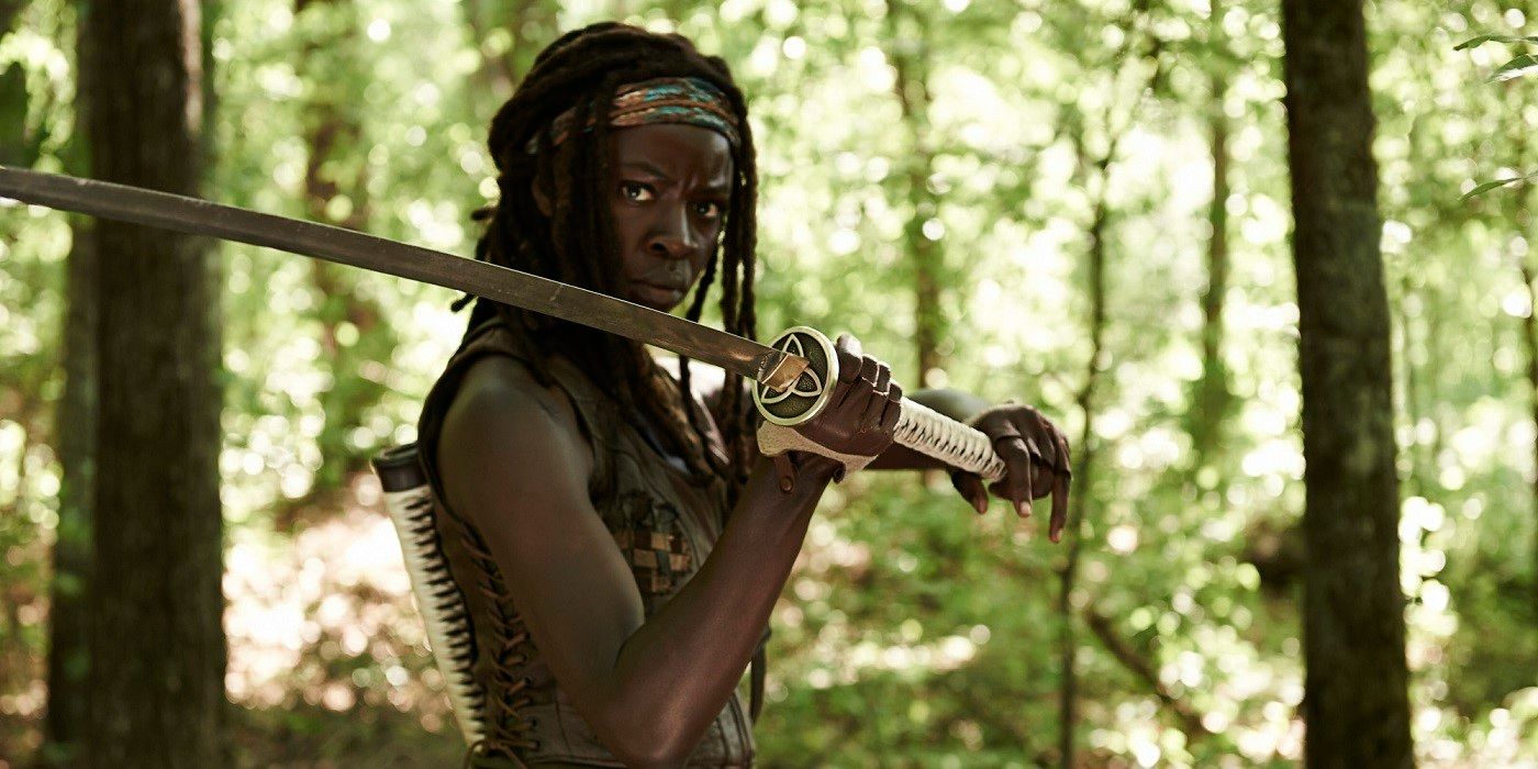 Michonne em The Walkind Dead