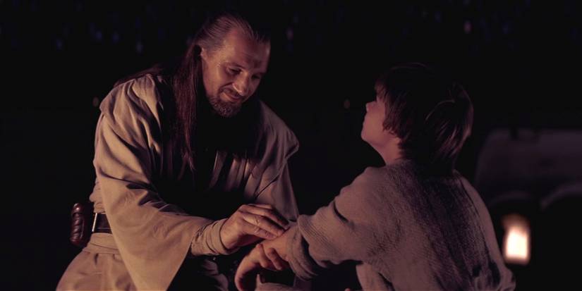 Qui-Gon Jinn Counts Anakin's Midi-chlorians Star Wars The Phantom Menace